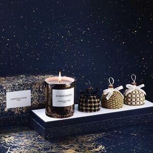 Dior Collection Privee Art of Living Set. Candle Ornaments Ltd Ed 30 Montaigne